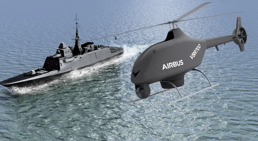 Airbus презентував інноваційний дрон-гвинтокрил з ракетами проти безпілотників