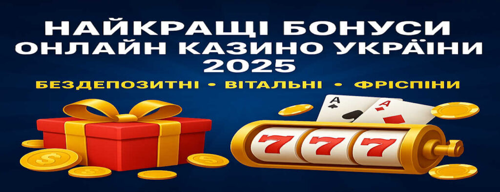 Бонуси казино в Україні