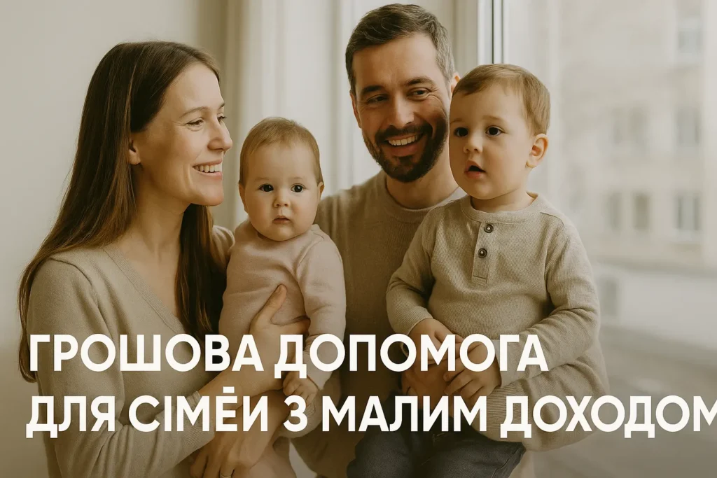 Грошова допомога для сімей з малим доходом
