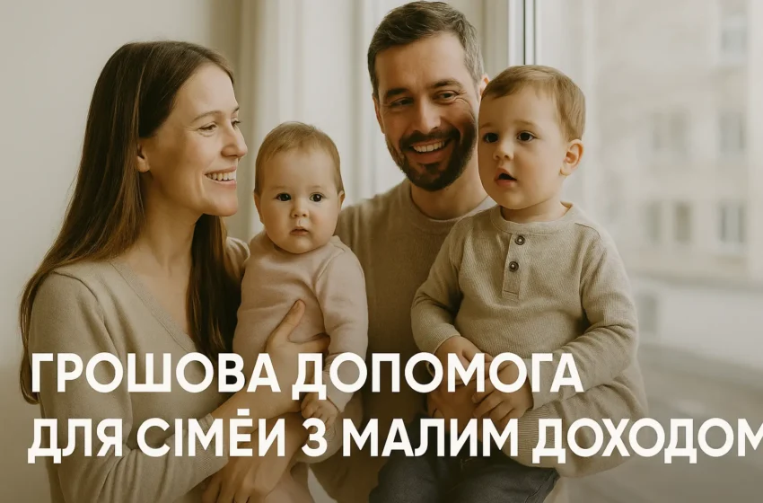 Грошова допомога для сімей з малим доходом: хто та скільки отримає