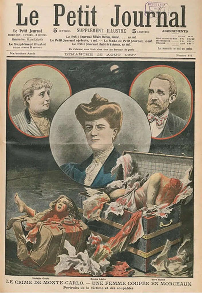 Обкладинка французського Le Petit Journal від 25 серпня 1907 года