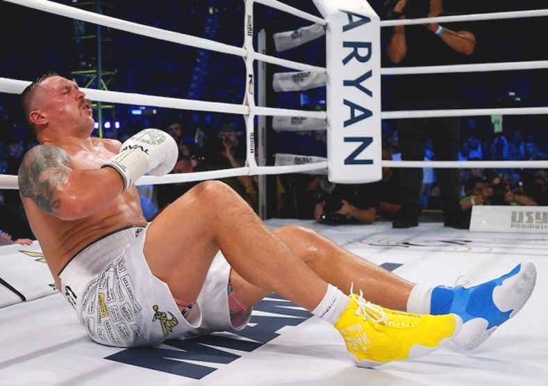 Олександр Усик про удар Дюбуа