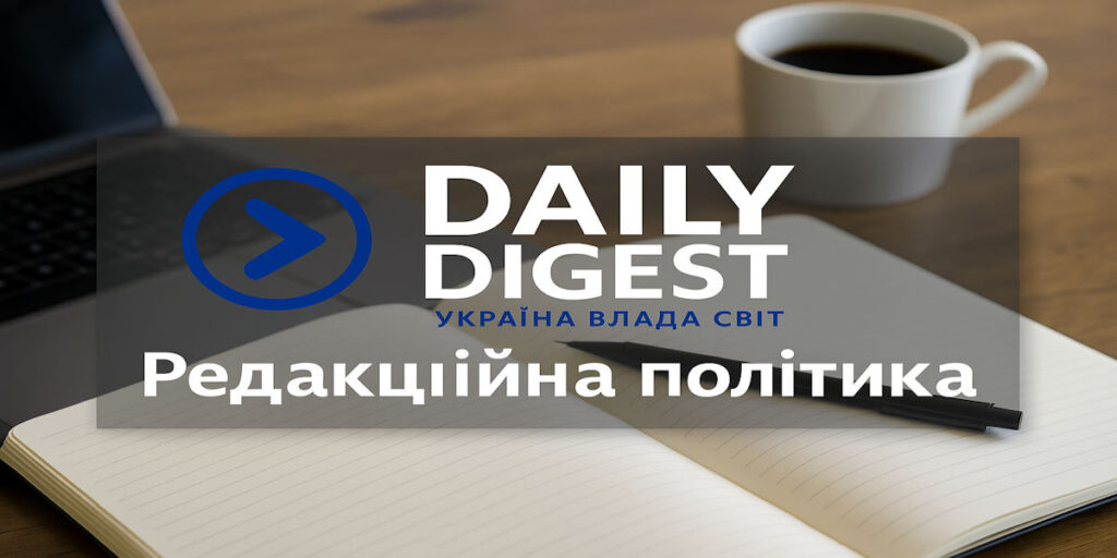 редакційна політика Daily Digest