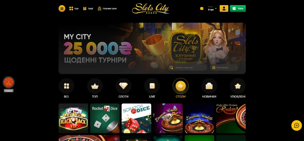 Slots City огляд