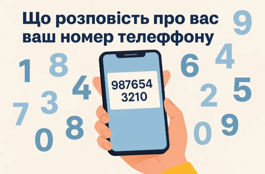 Ваш номер телефону має значення