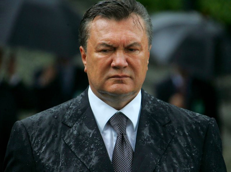 Янукович на Канарах