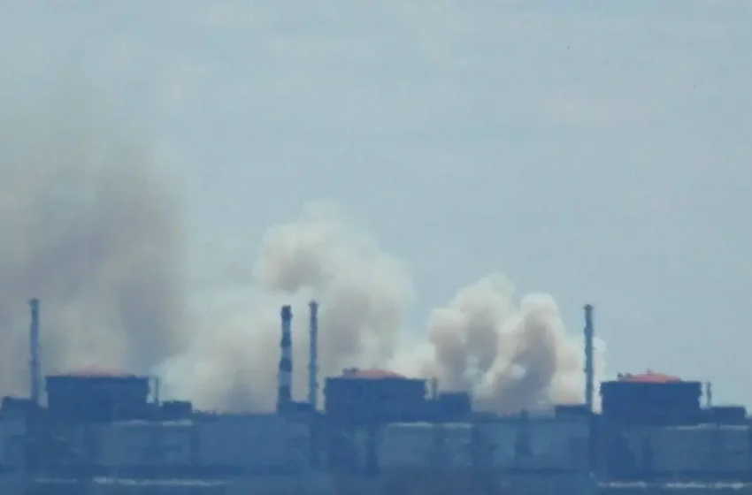  Біля Запорізької АЕС стовп диму (ВІДЕО): що відомо на данний час?