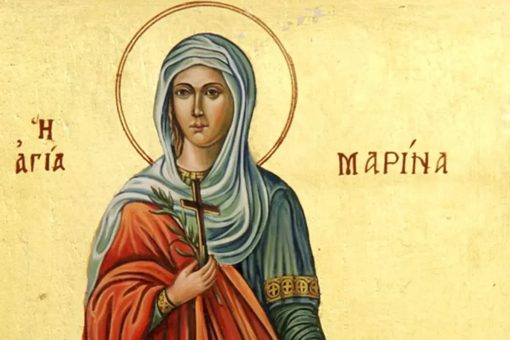 церковне свято на честь великомучениці Марини