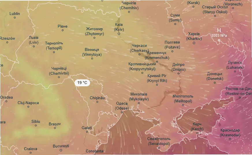 Погода в Україні 31 липня - спека на сході, дощі лише локально