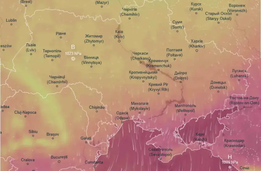  Україну накриє приємна прохолода: якою буде погода 8 серпня (карта)