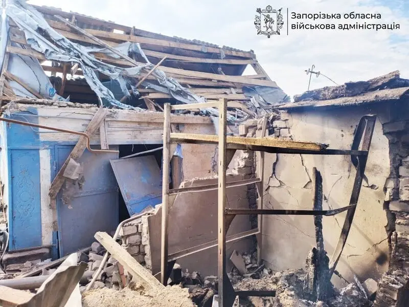 Росія вдарила по Запорізькій област - двоє загиблих, четверо дітей поранено