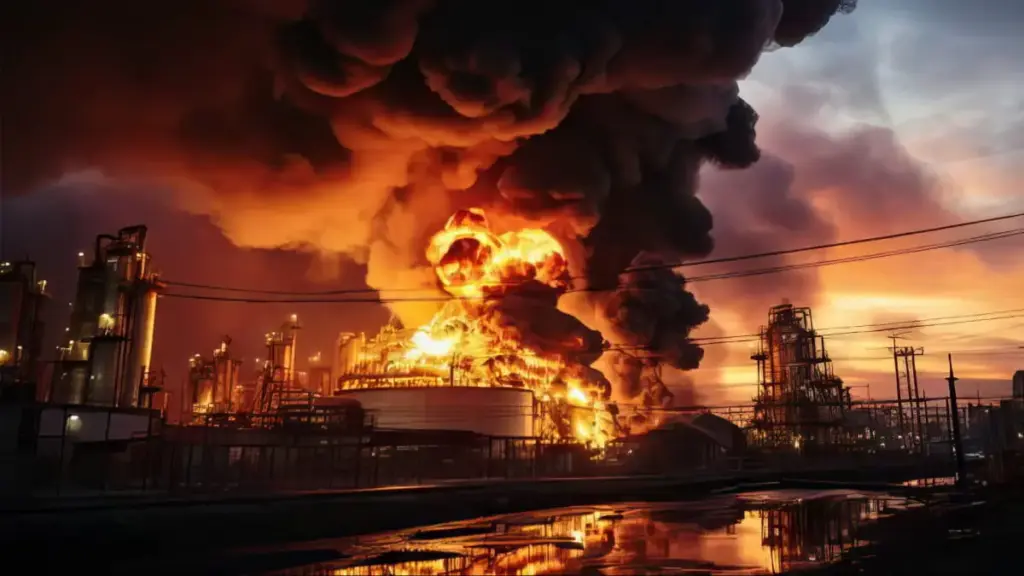 Астраханський газопереробний завод зупинився після атаки дронів, відновлення може затягнутися на місяці