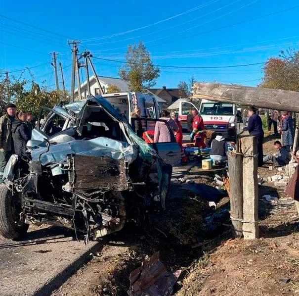 ДТП на Прикарпатье. Погибли два пассажира