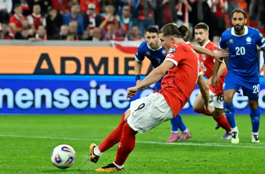  Кіпр – Австрія прогноз і ставка на матч відбору на ЧС 2026 – 15.11.2025