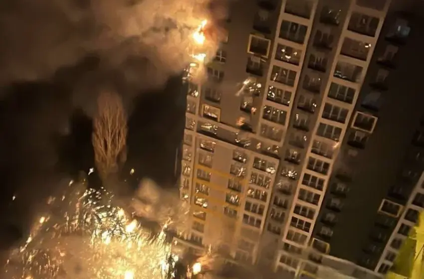  Київщина зазнала масованої нічної атаки: пожежі, руйнування та поранені