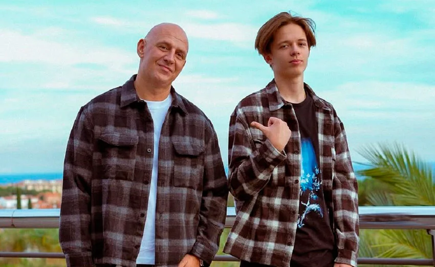 Потап показав рідкісні фото з 17-річним сином