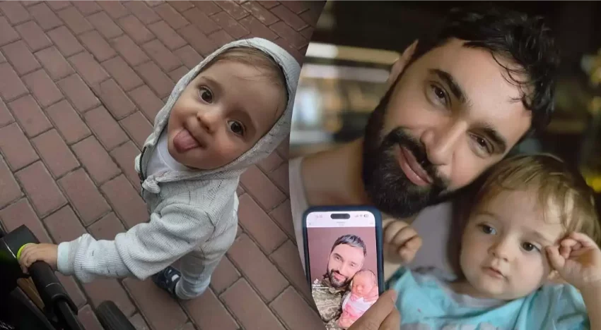  Віталій Козловський показав, як виглядає його майже дворічний син