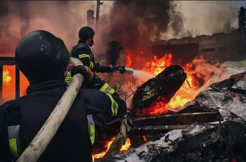  Атака РФ на Полтавщину: пошкоджено об’єкти енергетики, спалахнули пожежі