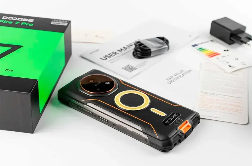  Doogee Fire 7 Pro 5G виходить на ринок як ультразахищений смартфон для екстриму
