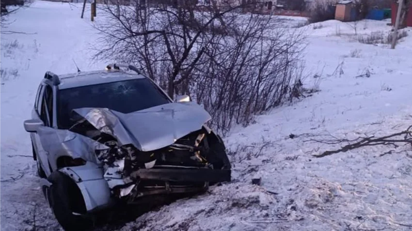  ДТП на Черкащині: водій з’їхав з дороги та врізався в дерево, постраждали двоє людей