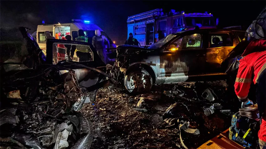 На трасі Київ–Харків біля Іванкова сталася масштабна ДТП