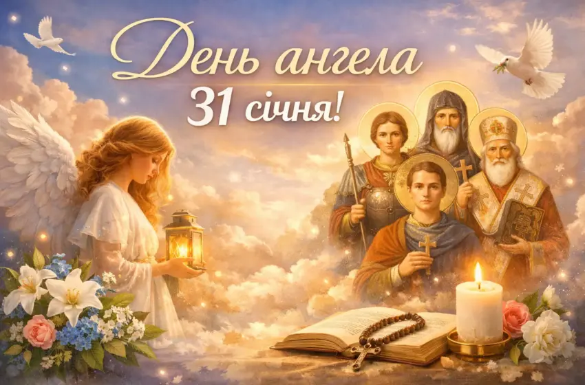  День ангела 31 січня: хто святкує і як красиво привітати іменинників