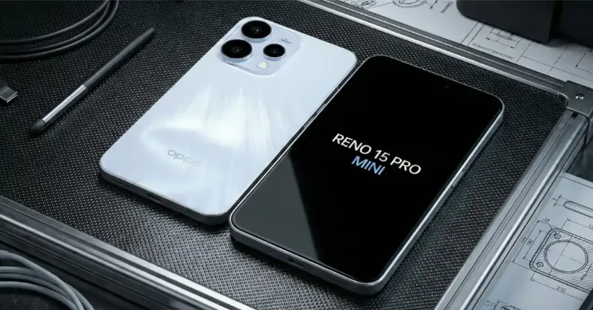  Oppo Reno 15 Pro Mini вийшов на ринок: компактний смартфон із батареєю 6200 мА•год