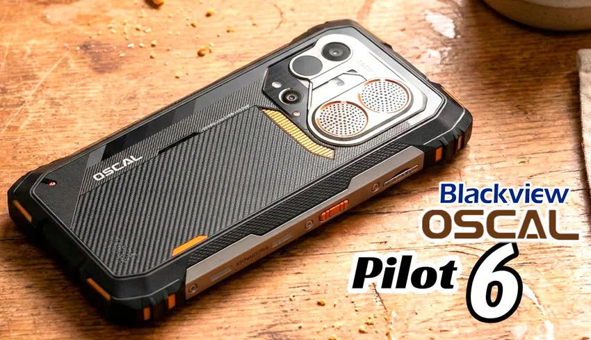  Blackview Oscal Pilot 6 — броньований гігант з 10 000 мА·год, 108 МП і тепловізором