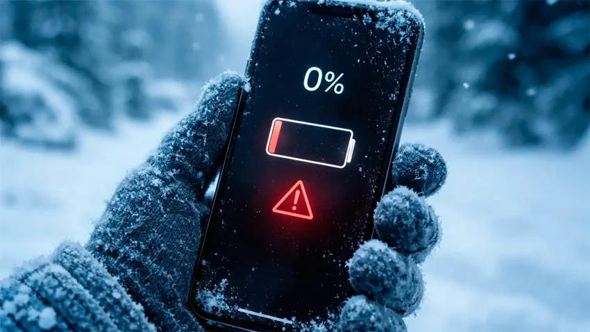 Чому смартфон вимикається на морозі та як цьому запобігти