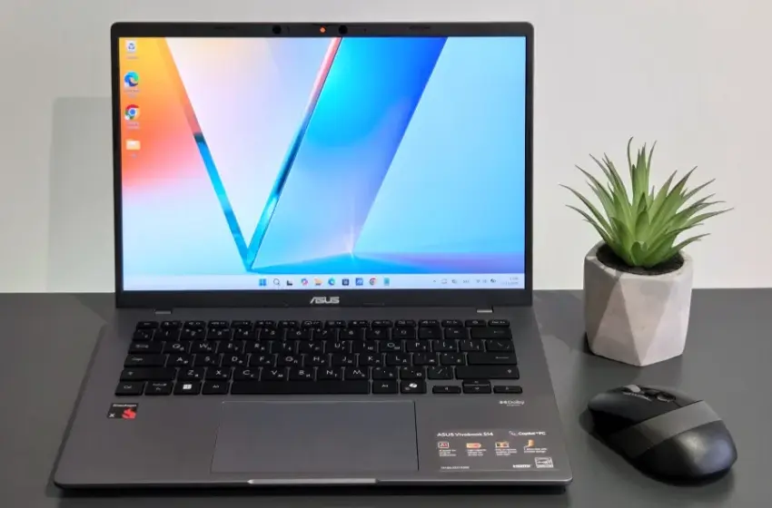  ASUS Vivobook S14: продуктивний ARM-ноутбук з 2.5K дисплеєм і батареєю на цілий день